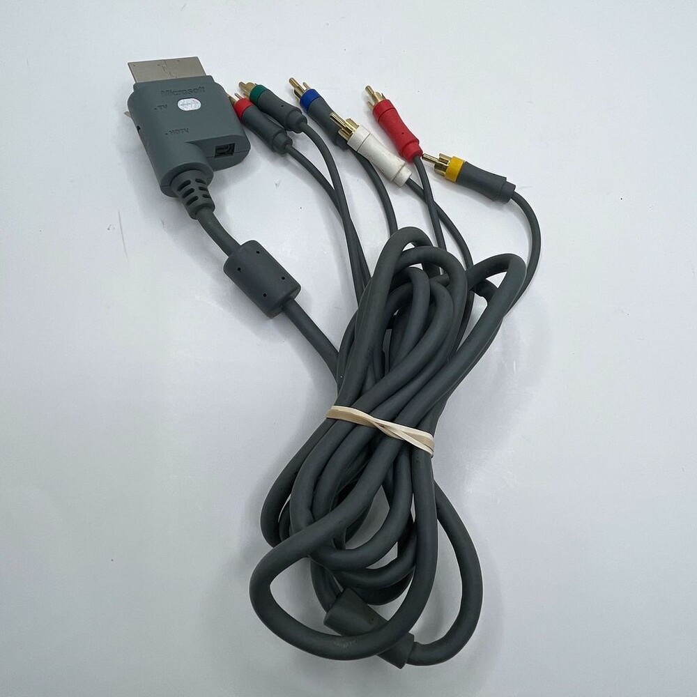 Microsoft Xbox 360 Component HD AV Cable X801255-100 Official OEM YPbPr HDTV